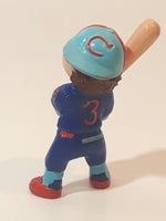 Vintage 1984 OAA Cabbage Patch Kids Baseball Player #3 2 1/2 PVC Toy Figure Made in Hong Kong