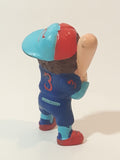 Vintage 1984 OAA Cabbage Patch Kids Baseball Player #3 2 1/2 PVC Toy Figure Made in Hong Kong