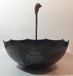 2018 Disney Mary Poppins Returns December 19 Black Plastic Parrot Umbrella Shaped Popcorn Bowl