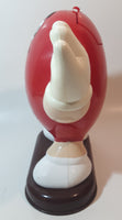 1992 Mars M&M's Red Character 8 1/2" Tall Plastic Candy Dispenser