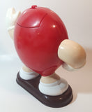 1992 Mars M&M's Red Character 8 1/2" Tall Plastic Candy Dispenser
