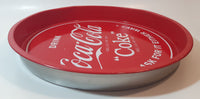 2013 Drink Coca Cola Coke Ask For It Either Way 13" Red Metal Beverage Serving Tray