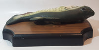 1999 Gemmy Big Mouth Billy Bass Singing Moving Fish On Plaque Novelty Collectible No Adapter Battery Tested Working