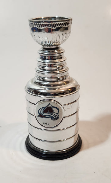 NHL Ice Hockey Team Colorado Avalanche 4" Tall Stanley Cup Trophy Labatt's Blue Beer Promo
