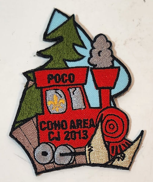 Scouts Canada POCO Coho Area CJ 2013 Fabric Patch Badge