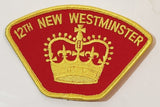Scouts Canada 12th New Westminster Fabric Patch Badge