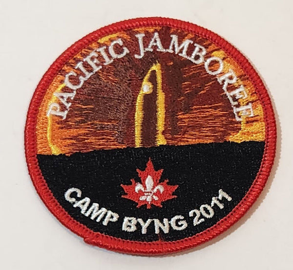 Scouts Canada Pacific Jamboree Camp Byng 2011 Fabric Patch Badge