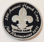 Scouts Canada 25th Annual Hyack Camp New Westminster 2012 Fabric Patch Badge