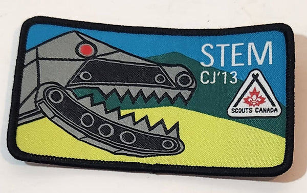 Scouts Canada STEM CJ '13 Fabric Patch Badge