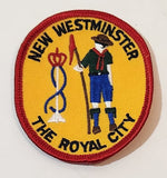 Scouts Canada New Westminster The Royal City Fabric Patch Badge