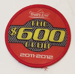Scouts Canada Trail's End The $600 Club 2011-2012 Fabric Patch Badge