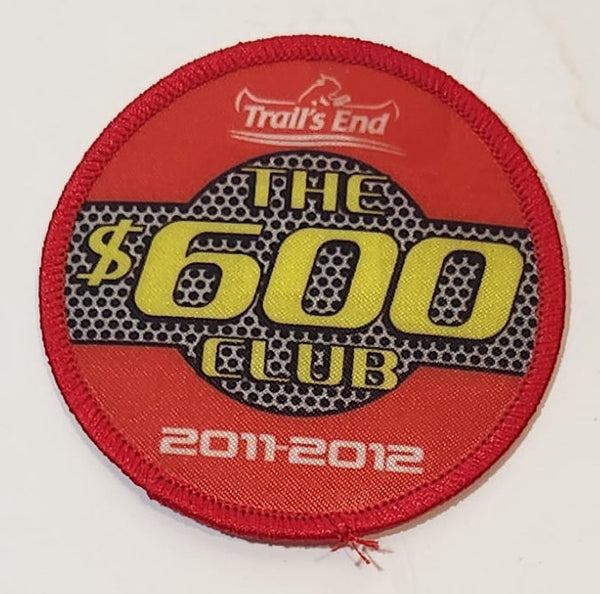 Scouts Canada Trail's End The $600 Club 2011-2012 Fabric Patch Badge