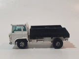 Yatming Wrecker Salvage Tow Truck Black and White Die Cast Toy Car Wrecking Towing Vehicle