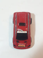 Mini Van 17 No. 2012 Red Plastic Pull Back Die Cast Toy Car Vehicle