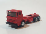 Unknown Brand COE Semi Truck Red Die Cast Toy Car Vehicle