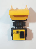 Tonka Mighty 768 Dump Truck Yellow Die Cast Toy Car Vehicle