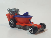 2001 Hot Wheels Hot Seat Orange and Purple Die Cast Toy Car Vehicle