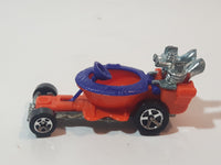 2001 Hot Wheels Hot Seat Orange and Purple Die Cast Toy Car Vehicle