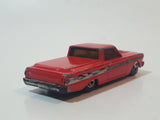 2011 Hot Wheels '65 Ford Ranchero Truck Red Die Cast Toy Car Vehicle