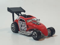 2000 Hot Wheels Secret Code Fiat 500c Red Die Cast Toy Race Car Vehicle
