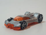 2001 Hot Wheels Fireball Vulture Silver Die Cast Toy Car Vehicle