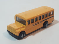 Yatming No. 1502 School Bus Yellow Die Cast Toy Car Vehicle