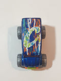 2017 Hot Wheels HW Art Cars Monster Dairy Delivery Truck Dark Blue Die Cast Toy Car Vehicle