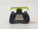 2002 Hot Wheels Shock Factor Mojave Racing Fluorescent Yellow & Black Die Cast Toy Car Vehicle