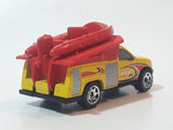 2013 Matchbox Beach Rescue Ford Dump Utility Truck Yellow Die Cast Toy Car Vehicle