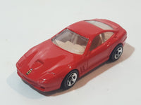 2000 Hot Wheels First Editions Ferrari 550 Maranello Red Die Cast Toy Car Vehicle