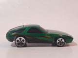 2001 Hot Wheels Porsche 928 P-928 Metalflake Green Die Cast Toy Car Vehicle