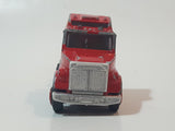 Vintage Majorette Super Movers 600 Series Circus Semi Tractor Truck Red 1/87 Scale Die Cast Toy Car Vehicle