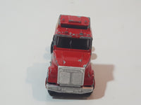 Vintage Majorette Super Movers 600 Series Circus Semi Tractor Truck Red 1/87 Scale Die Cast Toy Car Vehicle