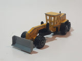 Vintage Majorette No. 331 Niveleuse Grader Leveling Scraper Yellow Die Cast Toy Car Vehicle Missing Grader Blade