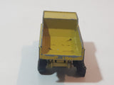 Vintage 1970 Lesney Matchbox Series No. 28 Mack Dump Truck Yellow Die Cast Toy Car Vehicle