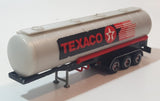 Vintage Majorette Super Movers 600 Series Texaco Oil Fuel Tanker Trailer Grey 1/87 Scale Die Cast Toy Car Vehicle