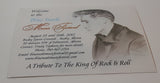 2012 Blue Suede Music Festival "A Tribute To The King Of Rock & Roll" 4 1/4" x 5 1/2" Advertising Card