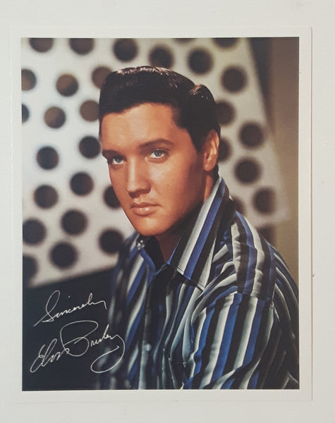 Vintage RCA Records Sincerely Elvis Presley 3 1/4" x 4" Bonus Color Photo Card