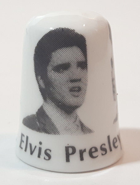 Elvis Presley The King Porcelain Thimble