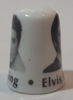 Elvis Presley The King Porcelain Thimble