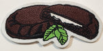Peppermint Cookies 1 1/2" x 3" Embroidered Fabric Patch Badge