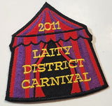 Girl Guides 2011 Laity District Carnival 3" x 3" Embroidered Fabric Patch Badge