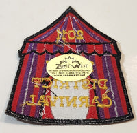 Girl Guides 2011 Laity District Carnival 3" x 3" Embroidered Fabric Patch Badge