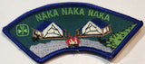 Girl Guides Camp Naka Naka Naka 2" x 4" Embroidered Fabric Patch Badge