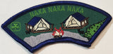 Girl Guides Camp Naka Naka Naka 2" x 4" Embroidered Fabric Patch Badge