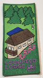 Girl Guides Lougheed Lodge 1 3/4" x 4" Embroidered Fabric Patch Badge