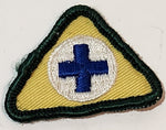 Boy Scouts Medic First Aid Cross 1 1/2" x 1 3/4" Embroidered Fabric Patch Badge