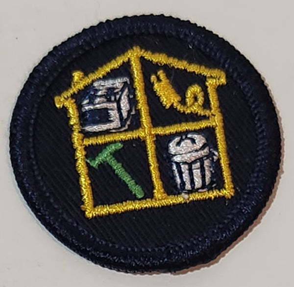 Girls Scout Girl Scouts Merit Badge Patch Life Skills