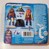 2007 Geobra Playmobil 5826 Pirates 13pc Two Figure Pack of Toy Figures New In Package