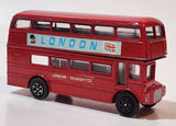 M. Persaud Ltd. London Routemaster Double Decker Bus Red Die Cast Collectible Toy Car Vehicle